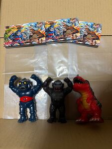 hxs チラノ獣 ゴリラ獣 hirotasaigansho 廣田彩玩所 ミニ セット エイチエス hxsxk GODZILLA ゴジラMG3 utsugiyo sofubi izumonster