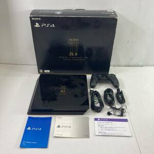 04wy1118〓【1円～】PlayStation 4 FINAL FANTASY XV LUNA EDITION 【Sony/CUH-2000B/1TB/PS4/プレイステーション】 中古品