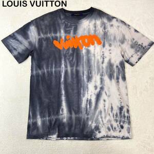 22年モデル　☆極美品☆ LOUIS VUITTON ルイヴィトン　タイダイ　半袖Tシャツ　オーバーサイズ　Mサイズ