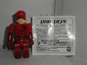 即決 レア 非売品 未使用 デアデビル DVD特典 キューブリック 100％ DARE DEVIL 絶版 アメコミ kubrick メディコムトイ Medicomtoy Marvel