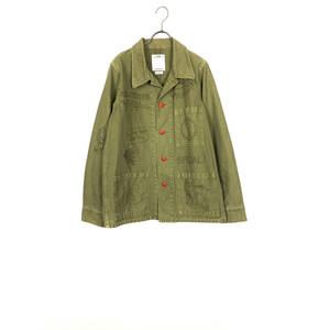 ビズビム(VISVIM) TRAVAIL COVERALL SKETCHES (DMGD CHINO) 15AW (khaki)