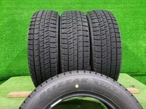 ブリヂストン ブリジストン BS スタッドレスタイヤ 4本セット ブリザック VRX2 155/65R13 2021年 8分山 VRX VRX3