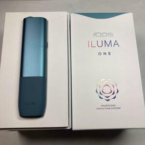 01.4585 売り切り〇ほぼ未使用!iQOS イルマワン アズールブルー 本体 アイコス 電子タバコ 加熱式タバコ