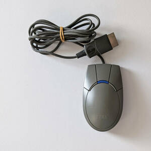 セガサターン シャトルマウス　Sega Saturn Shuttle Mouse グレー Gray Grey