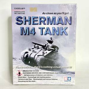 未開封 タミヤ SHERMAN M4 TANK アブソルート CD-ROM Windows95/98 Mac シャーマン 戦車 第二次世界大戦 TAMIYA