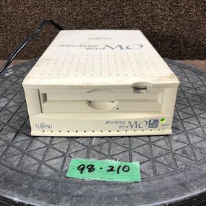 98-210 激安 レトロPC パーツ MOドライブ 640MB FUJITSU SMB-640WL2 Mocking Bird MO L640 通電のみ確認 ジャンク