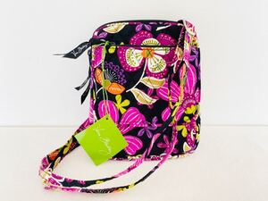 ヴェラブラッドリー☆Vera Bradley☆Mini Hipster☆ミニヒップスターショルダーバッグボディバッグ日本未発売・新品未使用Pirouette Pink