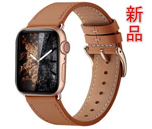 [新品] apple watch バンド 38mm 40mm アップルウォッチ ブラウン/ゴールド