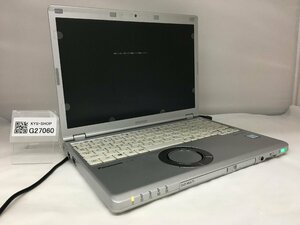 ジャンク/ Panasonic CF-SZ6RFQVS Corei5-7世代 メモリ不明 ストレージ無し 【G27060】