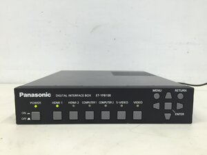 Panasonic デジタルインターフェースボックス 　ET-YFB100　通電のみ確認　中古品（管：2FW-M）