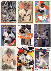 殿堂GIANTS△WILLIE MAYS最新2024-2012年リフ+インサート含18種!