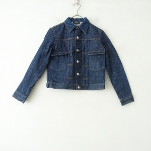 //アーペーセー APC *コットンデニムジャケット*SジージャンA.P.C.インディゴネイビー(jk33-2312-281)【82L32】