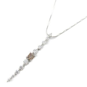 ジュエリー ダイヤモンド ネックレス ブランドオフ JEWELRY Pt900プラチナ ネックレス PT900/PT850 中古 レディ