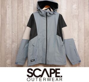 【新品】25 SCAPE TRACK JACKET - Sサイズ - SMOKE BLUE 正規品 スノーボード ウェア ジャケット