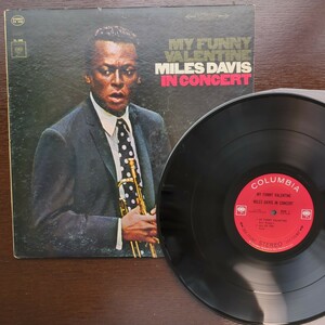  US original 黒矢 MILES DAVIS my FUNNY Valentine CONCERT live analog record レコード LP アナログ vinyl