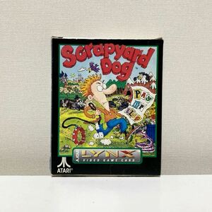 【レア】ATARI LYNX　SCRAPYARD DOG　箱説付き