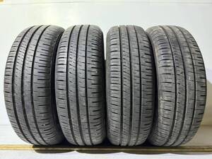 A306 【185/65R15】 激安　2022製 DUNLOP ENASAVE EC 204 ノーマルタイヤ　4本 7分山