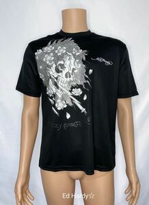 新品・Ed Hardy☆エドハーディー Tシャツ M33