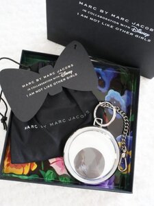 送料込★MARC BY MARC JACOBS マークバイマークジェイコブス ディズニー ふしぎの国のアリス コラボ Googly Eye 全長23 シルバー s6444339