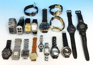 大量セット 腕時計 VERSACE/CASIO/TECHNOS/ROYAL VERSACI アナログ クォーツ デジタル まとめて おまとめ