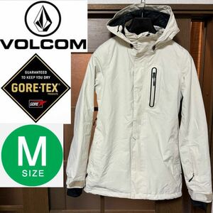 VOLCOM ボルコム Eva Ins GORE-TEX Jkt ゴアテックス ジャケット スノーボード スノボ Mサイズ M レディース ウィメンズ 女性 白 ホワイト