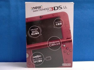 【ジャンク】Newニンテンドー3DS LL:メタリックレッド(REDSRAAA)