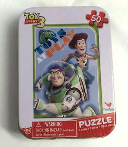 Disney (ディズニー) Pixar (ピクサー) トイストーリー　缶入りジグソーパズル　50ピース