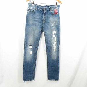 FRANKLIN & MARSHALL ROCKER ダメージ加工 デニムパンツ ジーンズ size30/フランクリン&マーシャル 0402