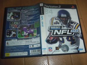 中古 PS2 NFL 2k2 即決有 送料180円 