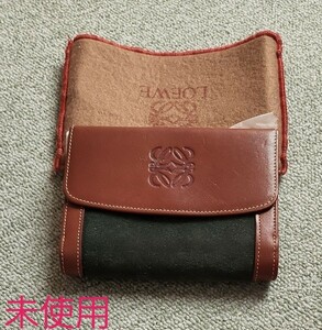 LOEWE 折りたたみ財布 カードケース付き 1990年代