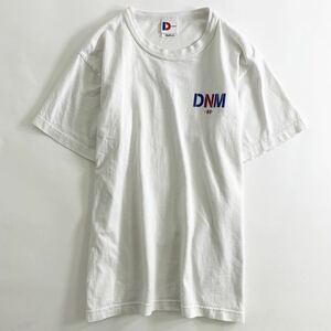 Fh8 DENIME ドゥニーム 半袖Tシャツ サイズM ホワイト メンズ トップス カットソー プリント ロゴ Tee クルーネック SHINS 春夏