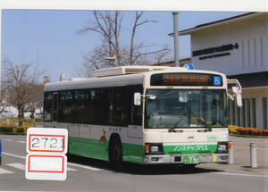 【バス写真】[2721]奈良交通 日野 ブルーリボン2 2023年3月頃撮影 KGサイズ、バスファンの方へ、お子様へ