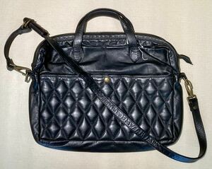 ラングリッツレザー Langlitz LeathersラージLクリスティバッグ Christy Bagレザーバッグ牛革パテッドPTDショルダーバッグツールバッグZ239