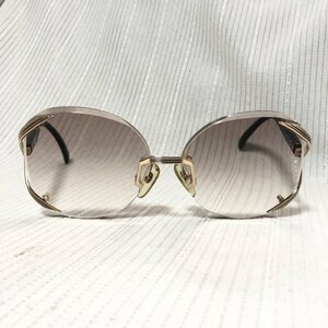 良品 Christian Dior 2289 49 57□16 クリスチャン ディオール サイドロゴ ゴールド 色付レンズ IW405AE02CHR