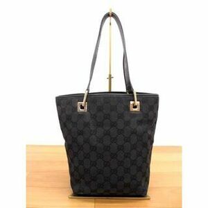 【Y】GUCCI グッチ 002.1099 GGキャンバス トートバッグ