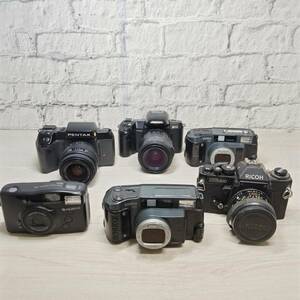 【YH-8950】中古現状品 フィルムカメラ 一眼 計 6台 セット まとめ RICOH PENTAX Konica など