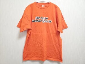 ▽ オートバックス ARTA Project We Love Motor Sports 半袖 半袖Tシャツ オレンジ