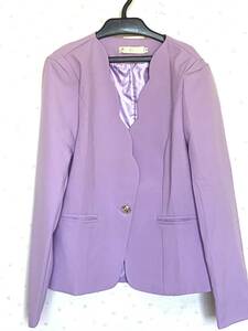 新品タグ付き ジャケット 藤色（きれいな紫色）サイズS
