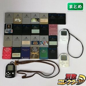 gA910a [動作未確認] PS / PS2 周辺機器 メモリーカード ポケットステーション 多数 | ゲーム Z