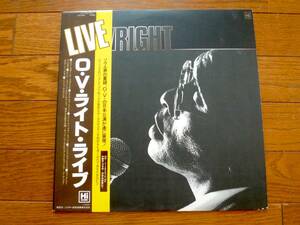 LP O.V. ライト　O.V. WRIGHT / LIVE 