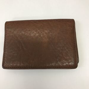 33926 0616Y PELLE STUDIO ITALIAN LEATHER カードケース