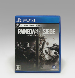 ● PS4 チラシあり レインボーシックス シージ PLJM-80113 動作確認済み 17才以上対象 RAINBOW SIX SIEGE R2 UBIsoft 2015