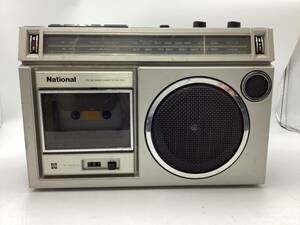 【A56】National RX-1550 ラジカセ FM AM ラジオカセット 昭和レトロ 現状品 ナショナル