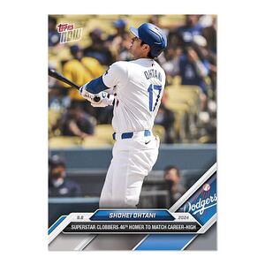 クーポンでお得 2024 Topps Now 大谷翔平 #665 キャリアハイ 46号HR Shohei Ohtani Dodgers