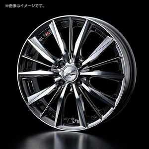 【個人宅発送可能】ウエッズ Weds 14X4.5J +45 4H PCD100 BMCMC ホイール 1本 LEONIS VX レオニス・ブイエックス (33231)