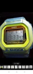新品未使用G-SHOCK　スケルトンブルーDW-5600SL-2 腕時計