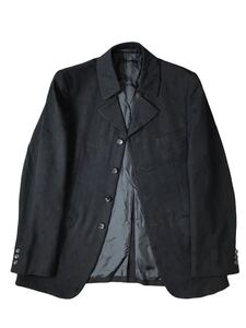 (D) COMME des GARCONS HOMME PLUS コムデギャルソン オムプリュス 01AW AD2001 4B ジャガード テーラード ジャケット M ブラック