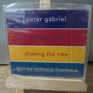 12cmマキシシングル】Peter Gabriel「Solsbury Hill/Shaking The Tree/Games」ピーター・ガブリエル　元GENESIS　元ジェネシス