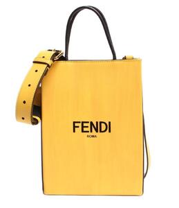 フェンディ 2wayレザーショルダーバッグ ゴールド金具 ショッピングバッグ 7VA512 ADP6 カーフ ユニセックス FENDI