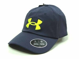 UNDER ARMOUR アンダーアーマー キャップ ネイビーグレー 男女兼用 フリーサイズ 帽子 アウトドア【新品未使用品】 ◆アウトレット◆